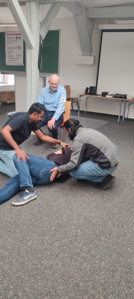 impressions from the first-aid course 2025